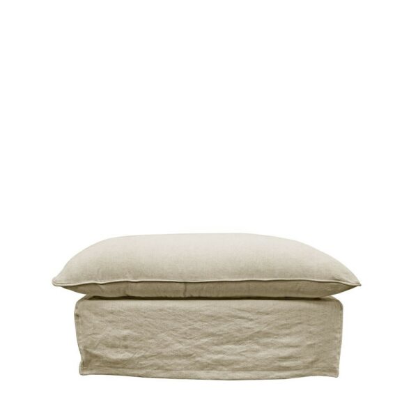 LOTUS OTTOMAN - KHAKI