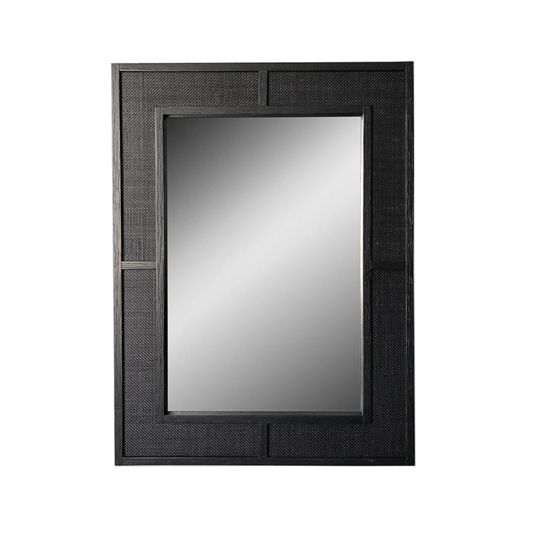 Malta Rattan Mirror 68x88cm Palette Design