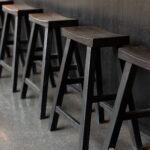 Parq Handmade Barstool -  Black - Image 6