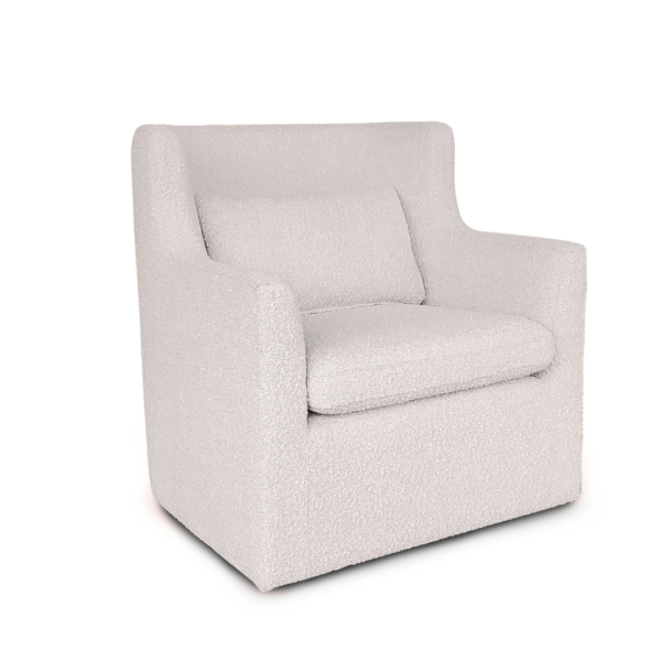 BAXTER Oscar Swivel Chair Cream