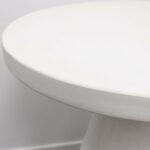 Corfu Concrete Pedestal Table - Image 2