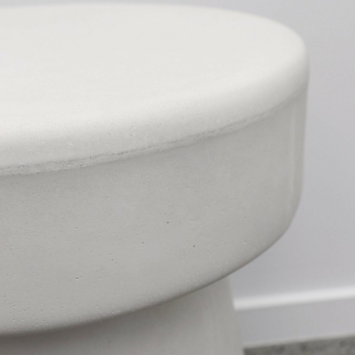 Mushroom Concrete Side Table/Stool - Image 3