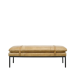 BAXTER LEATHER OTTOMAN / BENCH