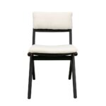 Cortez Dining Chair-Black W Removable Cushion - Image 2