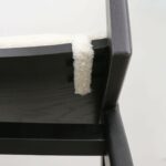 Cortez Dining Chair-Black W Removable Cushion - Image 8