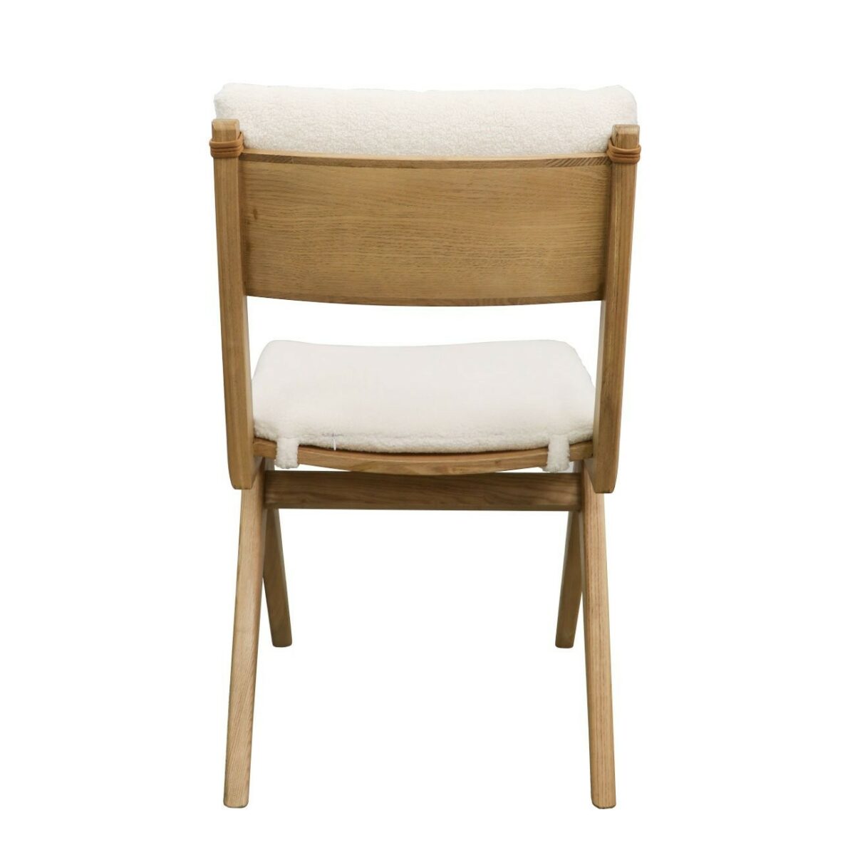 Cortez Dining Chair-Natural W Removable Cushion - Image 6