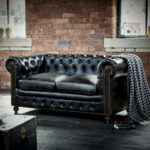 Hampton Court 2 Seater Belon Black - Image 2