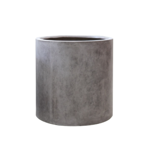 MIKONUI CYLINDER PLANTER LARGE - WEATHERED CEMENT