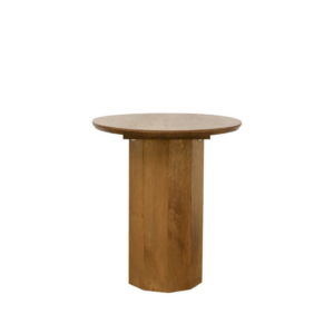 CHICAGO ROUND SIDE TABLE - ROUND BASE