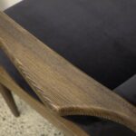 Morley Armchair - Blue Velvet - Image 4