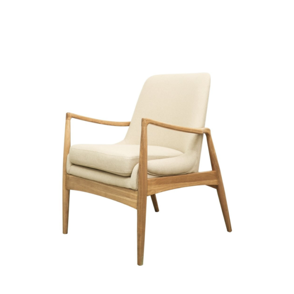 MORLEY ARMCHAIR - LINEN FABRIC