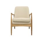 Morley Armchair Linen Fabric - Image 8