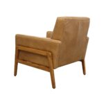 Sawyer Armchair - Tan Leather Armchair - Image 5
