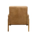 Sawyer Armchair - Tan Leather Armchair - Image 4