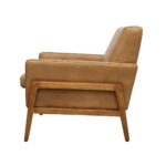 Sawyer Armchair - Tan Leather Armchair - Image 6