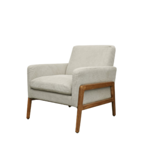 SAWYER ARMCHAIR - BEIGE FABRIC