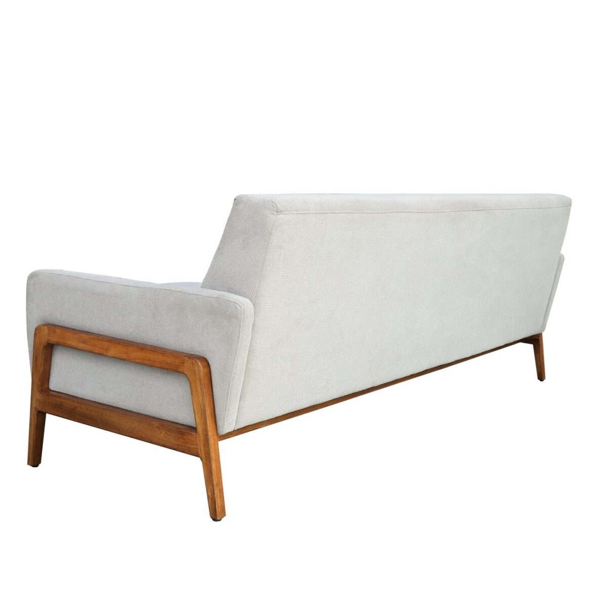 Sawyer 3 Seater Sofa Beige Fabric - Image 4