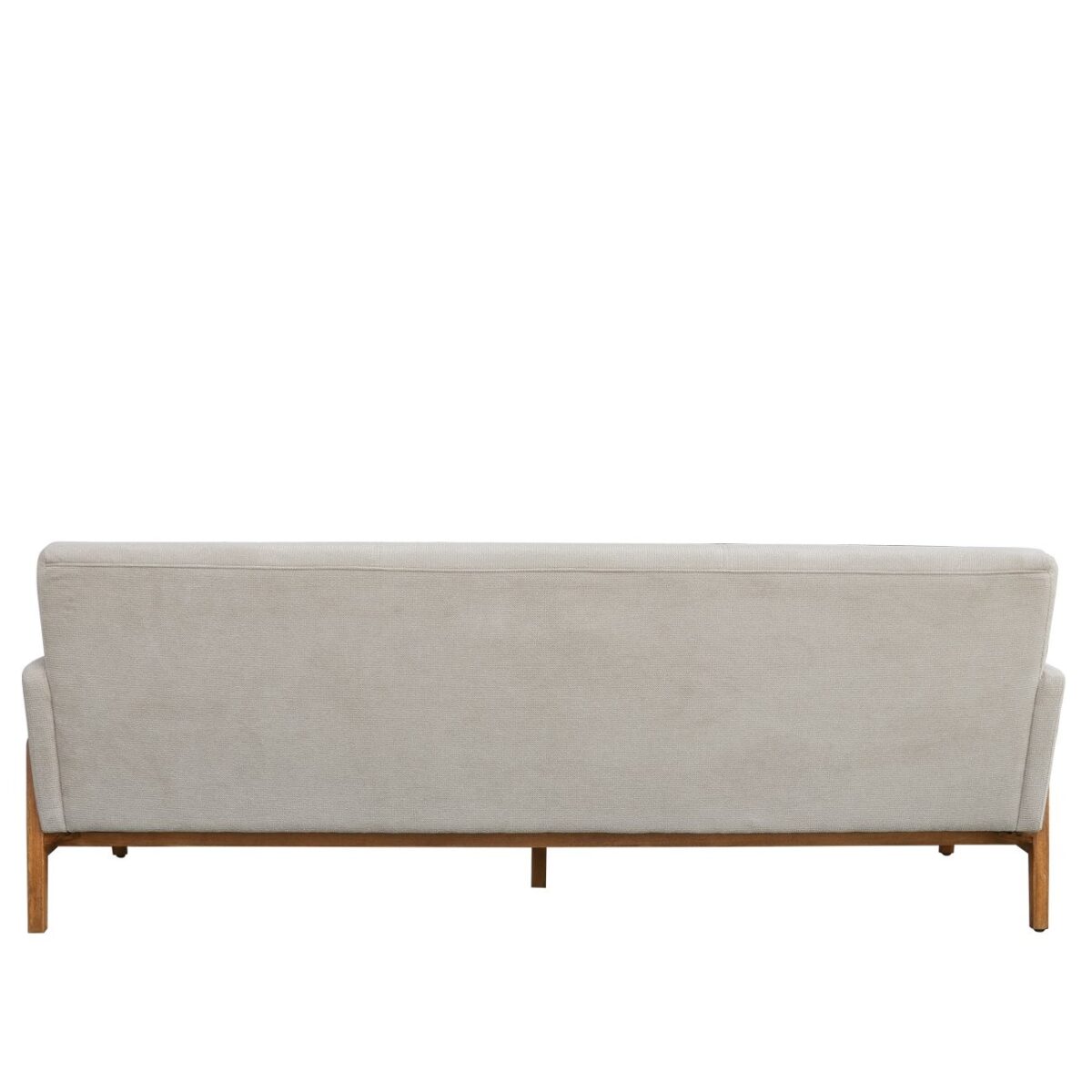Sawyer 3 Seater Sofa Beige Fabric - Image 3