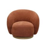 Aran Swivel Chair - Rust - Image 2