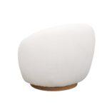 Aran Swivel Chair - Cream - Image 5