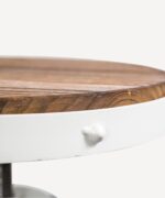 Workshop Counter Stool - White - Image 3