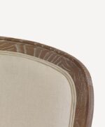Duval Dining Chair Natural Linen - Image 5