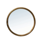 Alsace Round Bronze Mirror