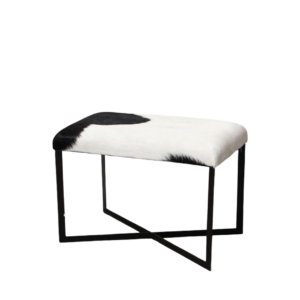 Anouk Black Goat Stool