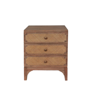 Marise Rattan Bedside Table