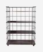 Wide Bakers Rack - Iron and Mango Wood - Image 2