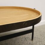 Haywood Oval Coffee Table - Light Ash - Image 4