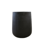 KARAMEA BLACK PLANTER - LARGE