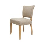 Chelsea Fabric Dining Chair - Natural - Image 6