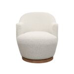 Ferguson Swivel Chair - Cream - Image 7