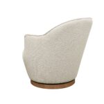 Ferguson Swivel Chair - Cream - Image 5