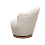 Ferguson Swivel Chair - Cream - Image 6