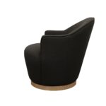 Ferguson Swivel Chair - Black - Image 5