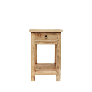 Parq Bedside Table 1 Drawer - Natural