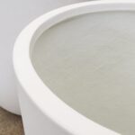 Oreti White Cement Planter Medium - Image 2