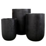 Oreti Black Planter Large - Image 2