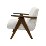 The Draper Armchair Cream - Image 6