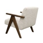 The Draper Armchair Cream - Image 5