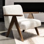 The Draper Armchair Cream - Image 8