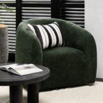 Max Swivel Chair - Green - Image 7
