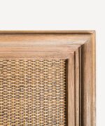 Ava Rattan Bedhead Queen - Image 3