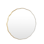 Wave Circle Mirror Large