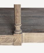 Breakfront Hall Table Reclaimed Oak - Image 3