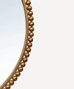Beaded Round Mirror - Small - Image 2