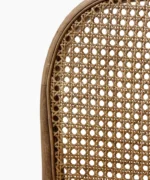 Drew Bar Stool - Rattan and Oak - Image 4