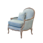 Elenor Chair Blue Velvet